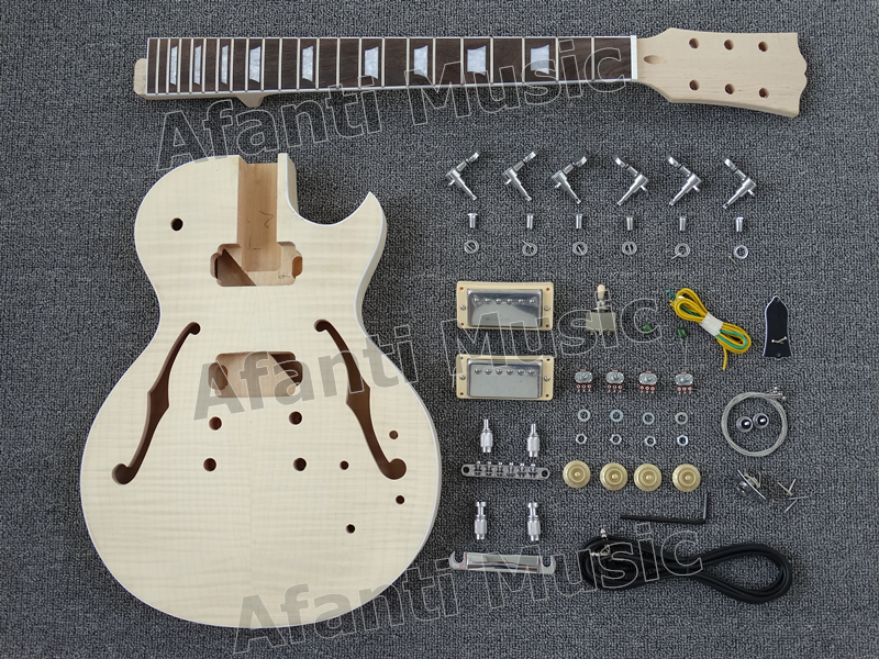 LP Semihollow Guitar Kit (PLP619) Buy guitar kit, LP guitar, diy