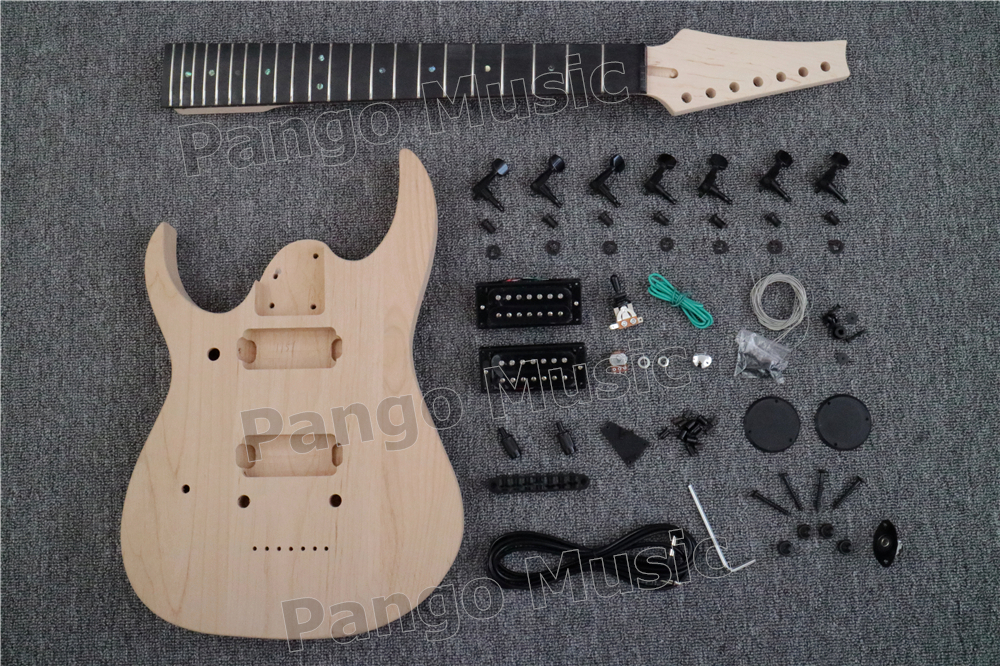 Left Hand 7 Strings DIY Electric Guitar Kit (PIB193) Buy guitar kit